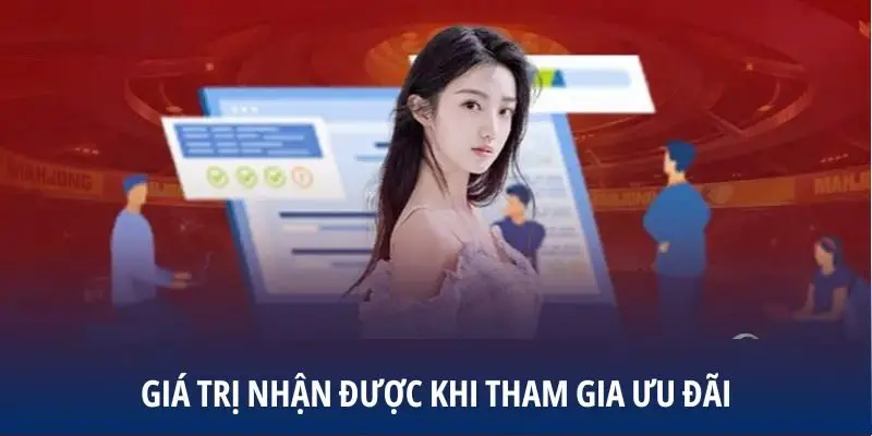 Giá trị nhận được khi tham gia ưu đãi